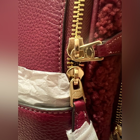 NWT Coach Court Backpack With Coach Motif - Picture 8 of 13